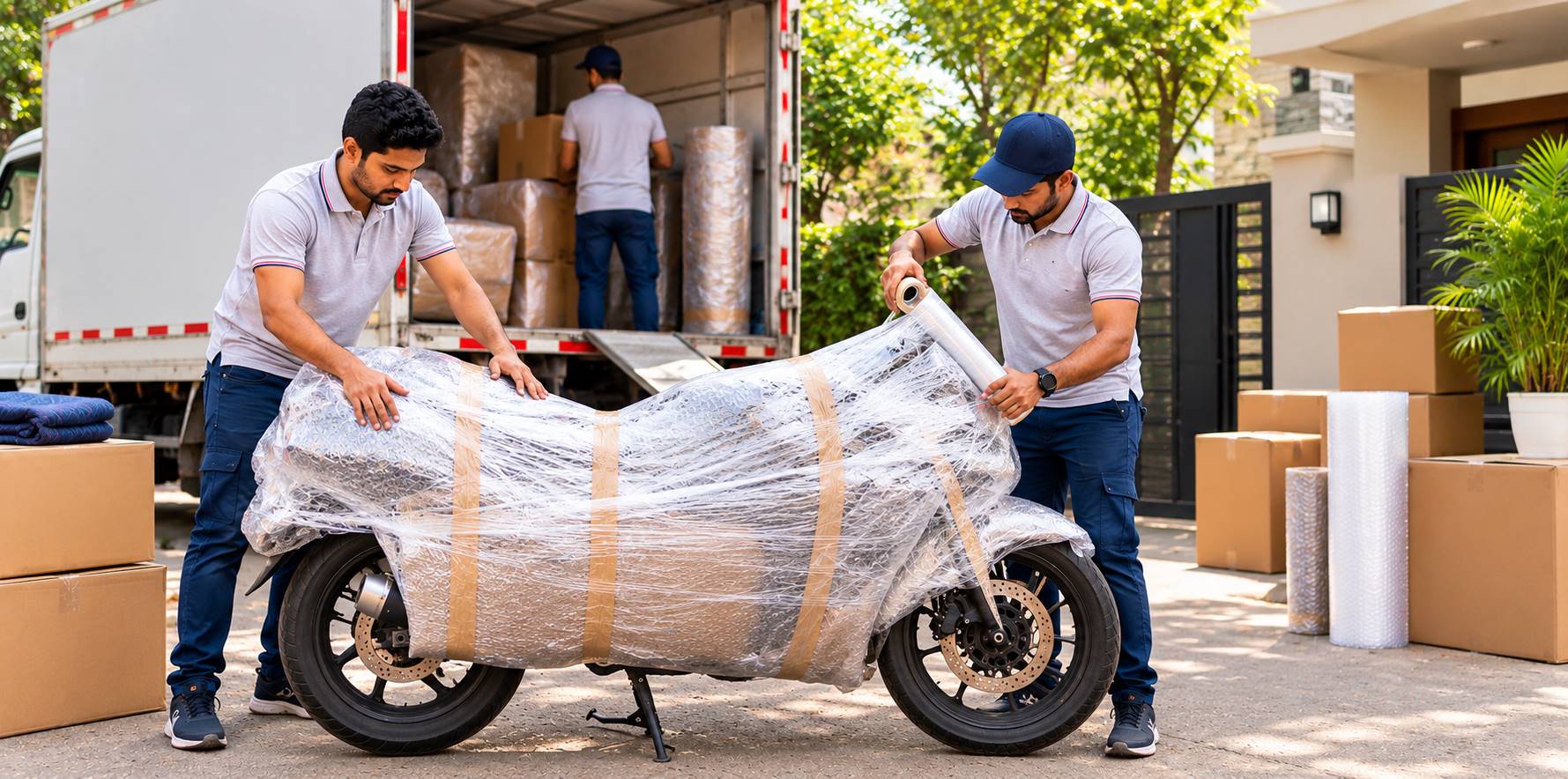 Bike Transportation - Global Relocation Packers & Movers