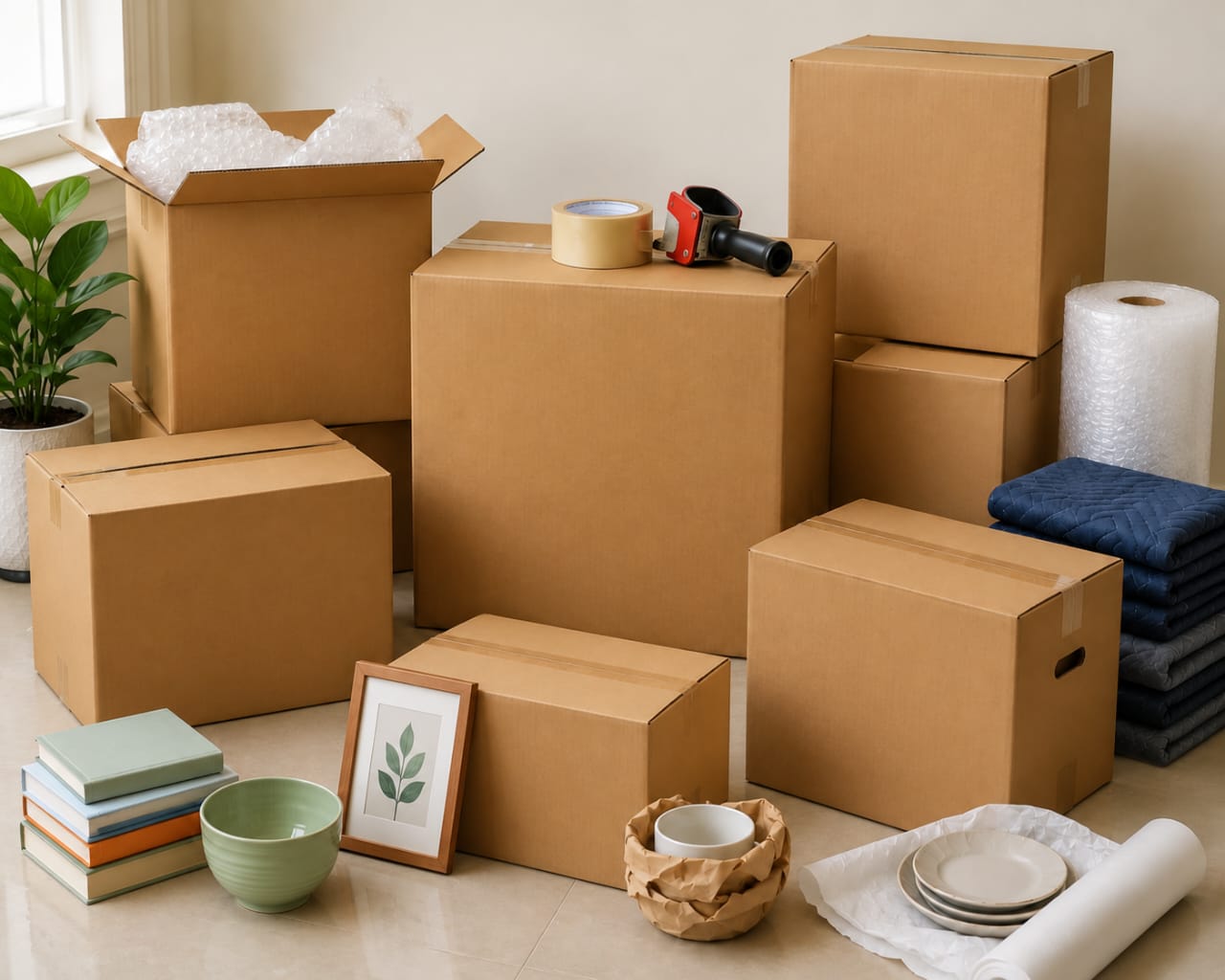 Global Relocation Packers and Movers coordinator assisting a customer