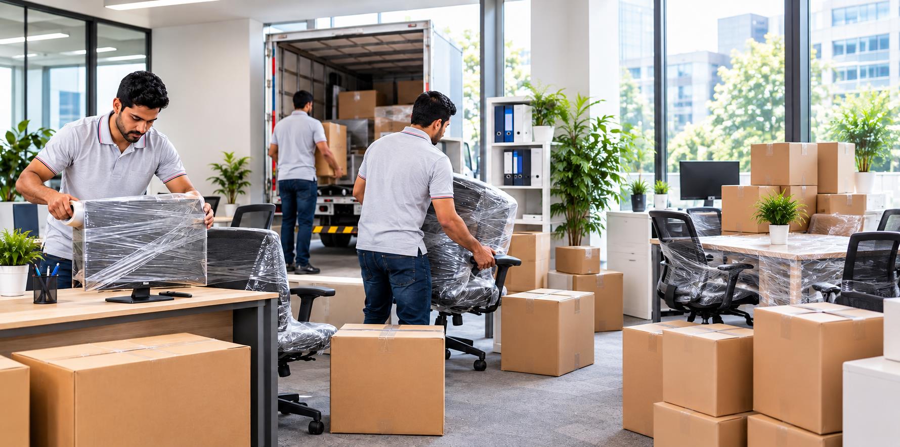 Office Goods Shifting - Global Relocation Packers & Movers